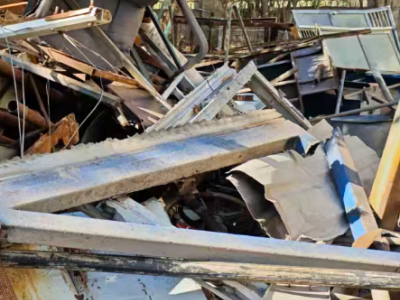 公司6吨多不锈钢废料处理