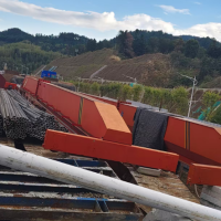 公司项目结束处理三台跨度24米行车设备