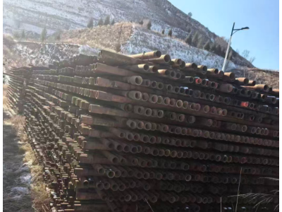 两百多吨架子管钢管处理