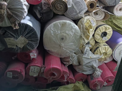 70多匹库存布料处理