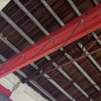 一台起重5吨跨度14.8米单梁行车处理