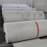 公司三万多平米库存高分子自粘胶膜片材处理