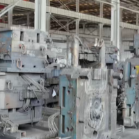 八百多吨模具铁处理