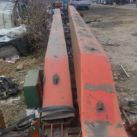 两台起重2吨跨度12米行车吊设备处理