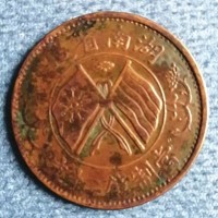 湖南省造双旗币当二十文拍卖成交新价格已过200万大关