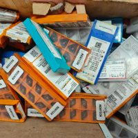 公司三吨钨钢数控刀片、合金铣刀处理